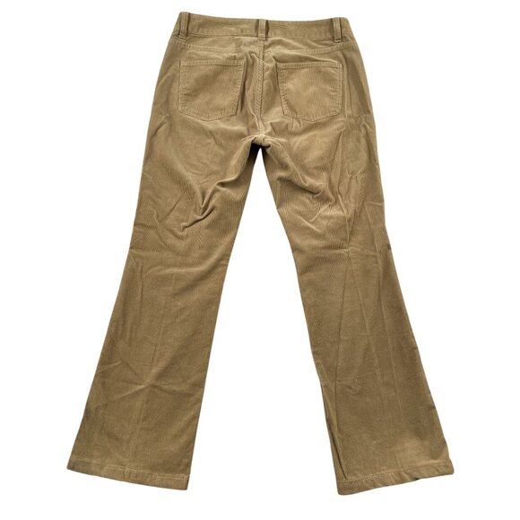 Talbots Corduroy Pants Womens 6P Tan Cords Curvy - Picture 2 of 9